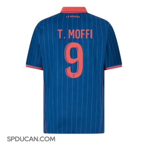 Muški Nogometni Dres OGC Nice Terem Moffi #9 Rezervni 2025-26 Kratak Rukav Muški Nogometni Dres OGC Nice Terem Moffi #9 Rezervni 2025-26 Kratak Rukav